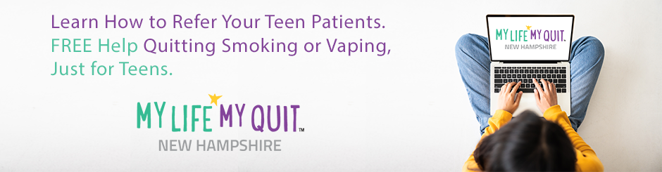 DHHS Offers My Life, My Quit to Help Youth Quit E-cigarettes, Vape and Nicotine Products