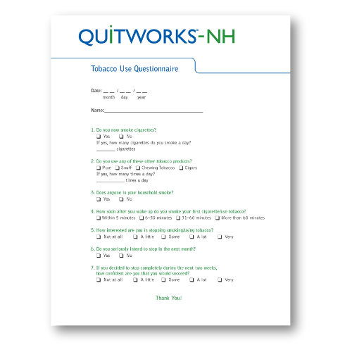 qwnh tobacco use questionnaire